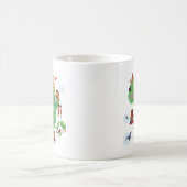 Afrika-Tier-Karte Kaffeetasse (Mittel)
