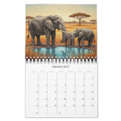 Afrika-Tiere-Kalender 2027 / wilde Afrika Kalender (Jan 2027)