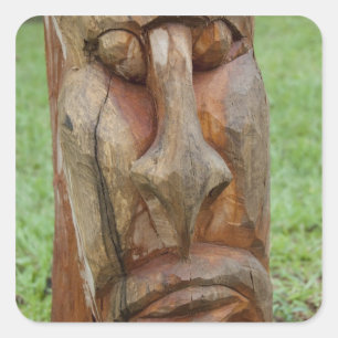 Afrika, Togo, Kpalime. Kunsthandwerkszentrum 2 Quadratischer Aufkleber