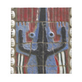 Afrika, Togo, Kpalime. Kunsthandwerkszentrum Notizblock (Vorderseite)