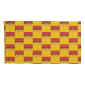 Afrika, tropische Sommer-Muster-Tasche Kissenbezug (Rückseite-Rechts)