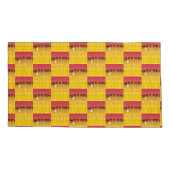 Afrika, tropische Sommer-Muster-Tasche Kissenbezug (Rückseite-Links)