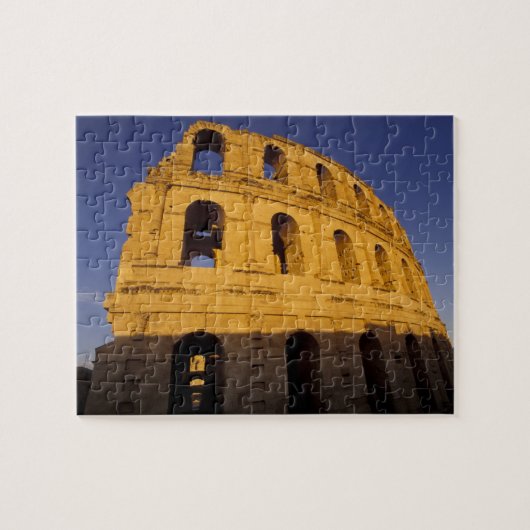 Afrika, Tunesien, El Jem. Ruinen einer römischen 3 Puzzle (Horizontal)