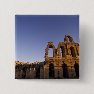 Afrika, Tunesien, El Jem. Ruinen eines römischen 2 Button