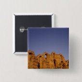 Afrika, Tunesien, El Jem. Ruinen eines Römischen Button (Vorne & Hinten)