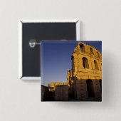 Afrika, Tunesien, El Jem. Ruinen eines Römischen Button (Vorne & Hinten)