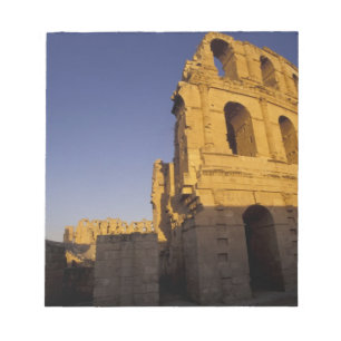 Afrika, Tunesien, El Jem. Ruinen eines römischen Notizblock