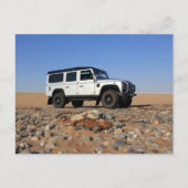 Afrika überlandet 4x4 Road Trip Fahren Namibia Postkarte (Vorderseite)