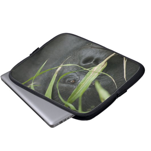 Afrika, Uganda, Bwindi Laptopschutzhülle (Vorne Knopf)