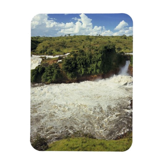 Afrika, Uganda, Murchison Falls NP. Der schaumige Magnet (Vertikal)