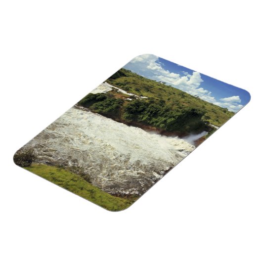 Afrika, Uganda, Murchison Falls NP. Der Schnee Magnet (Linke Seite)