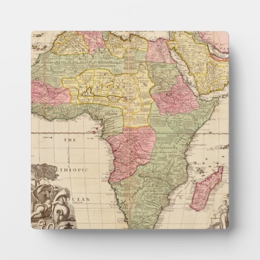 Afrika um 1725 fotoplatte (Vorderseite)