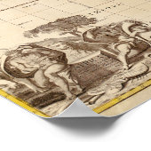 Afrika um 1725 poster (Ecke)