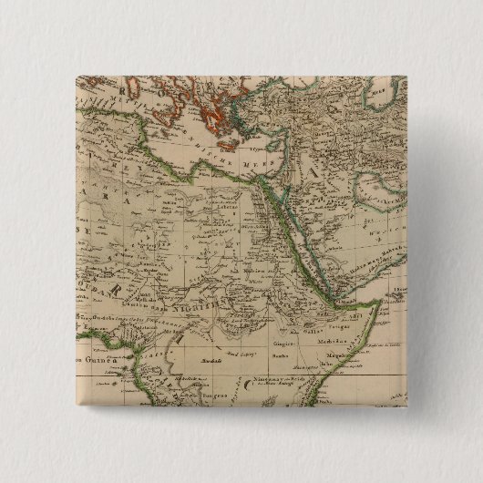 Afrika und Asien Button (Vorderseite)