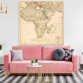 Afrika und Asien Leinwanddruck (Insitu (Wohnzimmer))