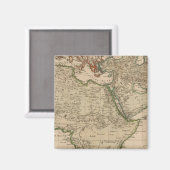 Afrika und Asien Magnet (Vorderseite/Rückseite)