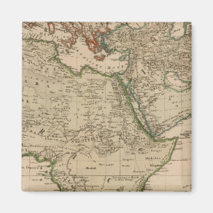 Afrika und Asien Magnet