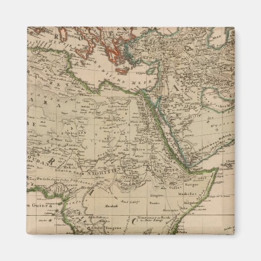 Afrika und Asien Magnet (Vorne)