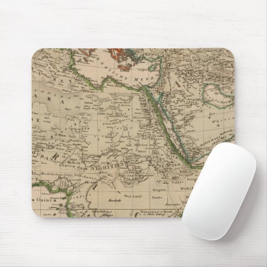 Afrika und Asien Mousepad (Mit Mouse)