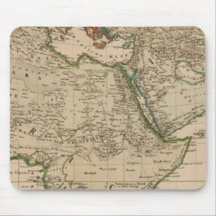 Afrika und Asien Mousepad