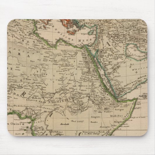 Afrika und Asien Mousepad (Vorne)