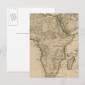 Afrika und Asien Postkarte (Vorne/Hinten)