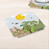 Afrika Untersetzer (angewinkelt)