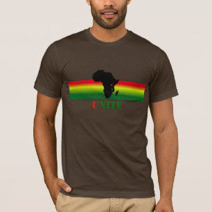 AFRIKA vereinigt kundenspezifisches T-Shirt