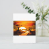 Afrika - Vintage Stilgeschenke 13 Postkarte (Stehend Vorderseite)