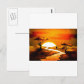 Afrika - Vintage Stilgeschenke 13 Postkarte (Vorne/Hinten)