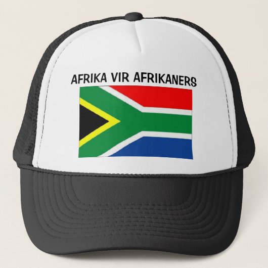 AFRIKA VIR AFRIKANDER TRUCKERKAPPE (Vorderseite)