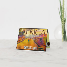 AFRIKA VON MOJISOLA A GBADAMOSI OKUBULE DANKESKARTE