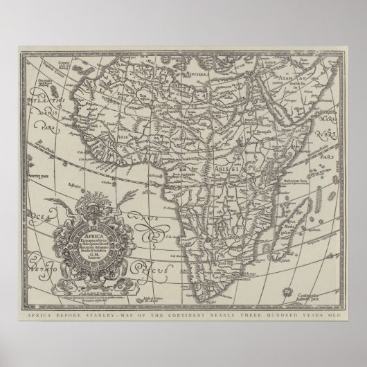 Afrika vor Stanley Poster (Vorne)