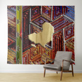 Afrika Wandteppich (Beispiel (Horizontal))