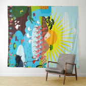 Afrika Wandteppich (Beispiel (Horizontal))