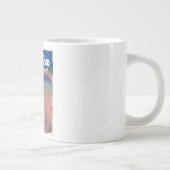 Afrika-Wasserfall-Abenteuerposter Jumbo-Tasse (Rechts)