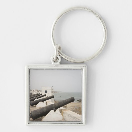 Afrika, Westafrika, Ghana, Elmina. Kanonenkarren Schlüsselanhänger (Vorne)