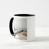 Afrika, Westafrika, Ghana, Elmina. Kanonenkarren Tasse (Vorderseite Links)