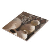 Afrika, Westafrika, Ghana, Sirigu. Handgefertigt 2 Fliese (Seite)