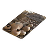 Afrika, Westafrika, Ghana, Sirigu. handgefertigt Magnet (Linke Seite)