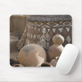 Afrika, Westafrika, Ghana, Sirigu. handgefertigt Mousepad (Mit Mouse)