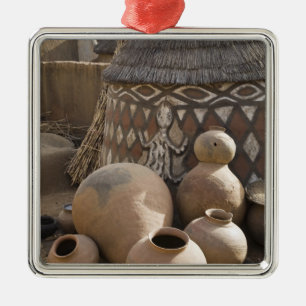 Afrika, Westafrika, Ghana, Sirigu. handgefertigt Ornament Aus Metall