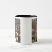 Afrika, Westafrika, Ghana, Sirigu. handgefertigt Tasse (Zentrum)