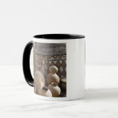 Afrika, Westafrika, Ghana, Sirigu. handgefertigt Tasse (Vorderseite Links)