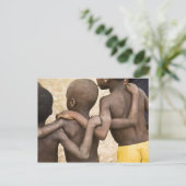 Afrika, Westafrika, Ghana, Yendi. Nah-up-Aufnahme Postkarte (Stehend Vorderseite)