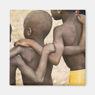 Afrika, Westafrika, Ghana, Yendi. Nahaufnahme Magnet