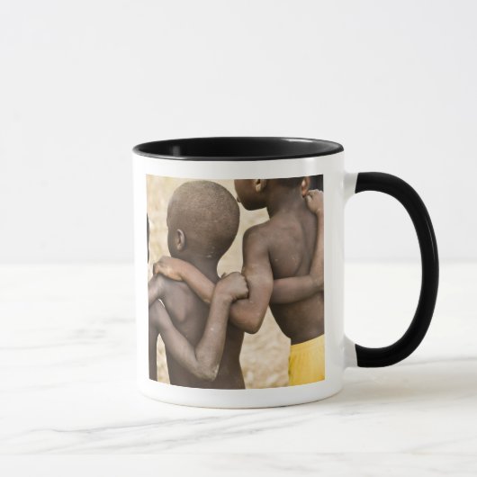 Afrika, Westafrika, Ghana, Yendi. Naher Schuss Tasse (Rechts)
