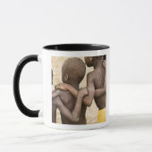 Afrika, Westafrika, Ghana, Yendi. Naher Schuss Tasse (Links)