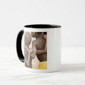 Afrika, Westafrika, Ghana, Yendi. Naher Schuss Tasse (Vorderseite Links)