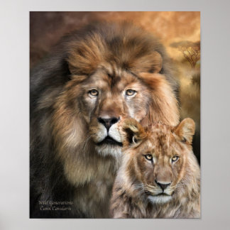 Afrika - Wilde Generationen Art Poster/Print Poster
